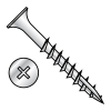 Bugle - Phillips - Deck Screws - Coarse Thread - Type 17 Point - Dacrotized 