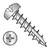 Pan - Phillips - #17 Point - Deep Thread Wood Screws - Zinc