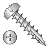 Pan - Phillips - #17 Point - Deep Thread Wood Screws - 18-8 Stainless