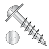 Round Washer - Phillips - Deep Thread Wood Screws - Partial Thread - Zinc