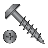 Truss - Phillips - Deep Thread Wood Screws - Partially Threaded - Black Oxide