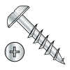 Truss - Phillips - Deep Thread Wood Screws - Partially Threaded - Zinc
