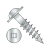 Round Washer - Square Recess - Deep Thread Wood Screws - Partial Thread - Zinc