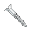 Flat - Slotted - Full Body Wood Screws - Zinc