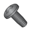Pan - Phillips - Type F - Thread Cutting Screws - Zinc Black 
