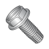 Hex Washer - Slotted - Type F - Thread Cutting Screws - 18-8 Stainless