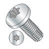 Pan - Six-Lobe - Type F - Thread Cutting Screws - Zinc
