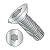 Flat - Undercut - Six-Lobe - Type F - Thread Cutting Screws - Zinc