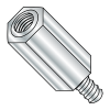 One Half - HEX MALE-FEMALE - STANDOFFS - ALUMINUM
