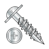 Round Washer - Phillips - High Low Thread - Installation Screws - #17 Point - Zinc