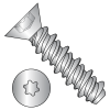 Six-Lobe - Flat - High-Low - Self tapping Screws - 18-8 Stainless