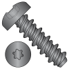 Pan - Six-Lobe - High-Low - Self Tapping Screws - Black Zinc