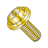 JIS-B1187 - Phillips - Hex - Double Washer - SEMS Machine Screws - Zinc Yellow