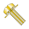 JIS B1188 - Phillips - Pan - Split / Flat Washer - SEMS Machine Screws - Zinc Yellow