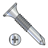 Phillips - Bugle - Pilot Point - Self Drilling Screws - Zinc
