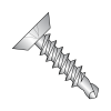 Flat - Undercut - Phillips - Self Drilling Screws - 18-8 Stainless