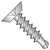  82 Flat Undercut - Phillips - Self Drilling Screws - Silver Ruspert 