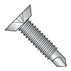 82 Flat Undercut - Phillips - Self Drilling Screws w/ Machine Screw Thread - #3 Point - 18-8 Stainless