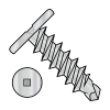 Square - Pancake - Self Drilling Screws - Full Thread - 1,000 Hour Salt Spray Rated - #1 Point