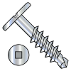 Square - Pancake - Self Drilling Screws - Partial Thread - Silver Ruspert