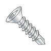 Square Drive - Flat Head - Self Drilling Screws - Zinc