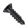 Square Drive - Flat Head - Self Drilling Screws - Black Oxide