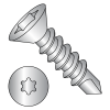 Flat - Six-Lobe - Self Drilling Screws - 18-8 Stainless