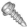 Unslotted - Hex Washer - Self Drilling Screws - #1 Stitch Point - Silver Ruspert