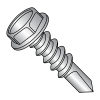 Unslotted - Hex Washer - Self Drilling Screws - #4 Point - Silver Ruspert