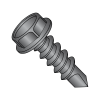 Hex Washer - Unslotted - Self Drilling Screws - Black Oxide