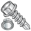 Hex Washer - Unslotted - Serrated High Head - Zinc