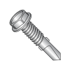 Hex Washer - Unslotted w/ Wings - Self Drilling Screws - Machine Threads - 410 Stainless