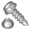 Unslotted - Serrated Hex Washer - Self Drilling Screws - 18-8 Stainless Steel