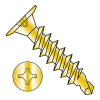 Wafer - Phillips - Self Drilling Screws - Zinc Yellow