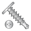 Combo (Square Phillips) - Pancake - Self Drilling Screws - 18-8 Stainless