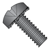 ISO 7045 - Pan - Phillips - External Tooth - SEMS Machine Screws - Black Oxide