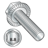 Din 6921 - Serrated - Hex Flange Screws - Class 8.8 - Zinc