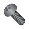 Round - Phillips - Machine Screw - Zinc Black 