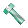 Hex Slotted - Machine Screws - Zinc Green