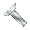 Flat - Undercut - Slotted - Machine Screws - Zinc