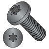 Pan - Six-Lobe - Machine Screw - 18-8 Stainless - Black Oxide