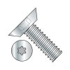 Flat - Undercut - Six Lobe - Machine Screws - Zinc 
