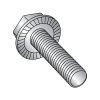 Serrated Hex Washer - Flange Screws - 18-8 Stainless