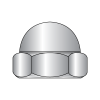 Low Crown Acorn Hex Nut - 18-8 Stainless Steel