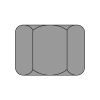 High hex Nuts - Grade 8 - Plain Finish