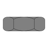 Hex Machine Screw Nuts - Small Pattern - Plain Finish