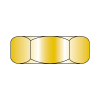 Hex Jam Nuts - Zinc Yellow
