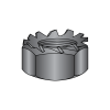 "K" Lock Nuts - External Lockwasher - 18-8 Black Oxide