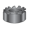 "K" Lock Nuts - External Lockwasher - Black Zinc