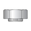 Stover®  Equivalent Top Lock Nuts - Grade C - Hex Collar Type